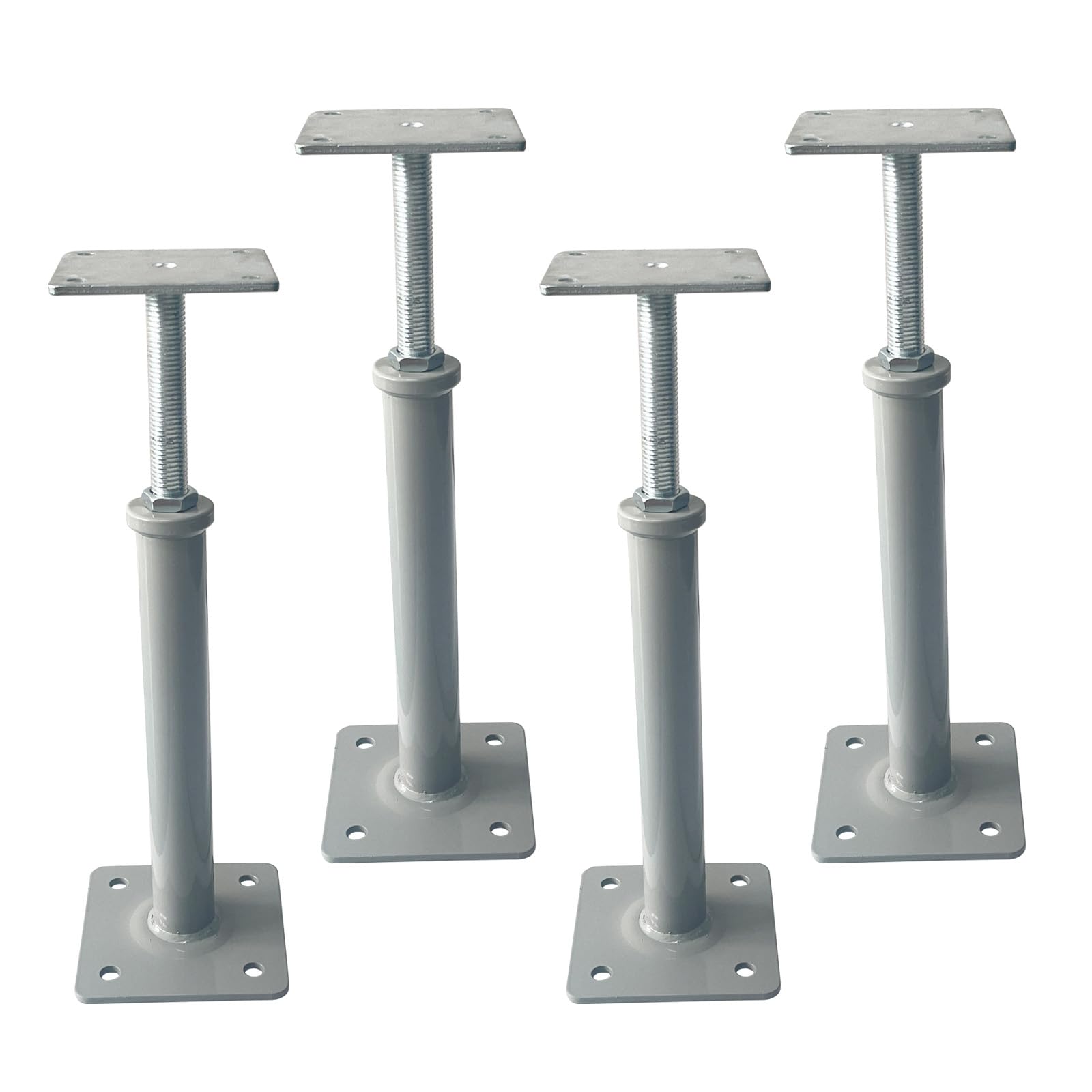 4 PCS Heavy Duty Adjustable Floor Jacks - 8800 lbs Capacity Each, 11.8