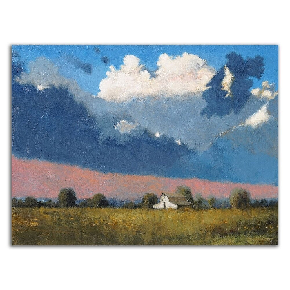Approaching Storm by Thomas Stotts - Premium Canvas Wall Art Print - Ready to Hang - Perfect for Living Room, Bedroom & Office Decor
