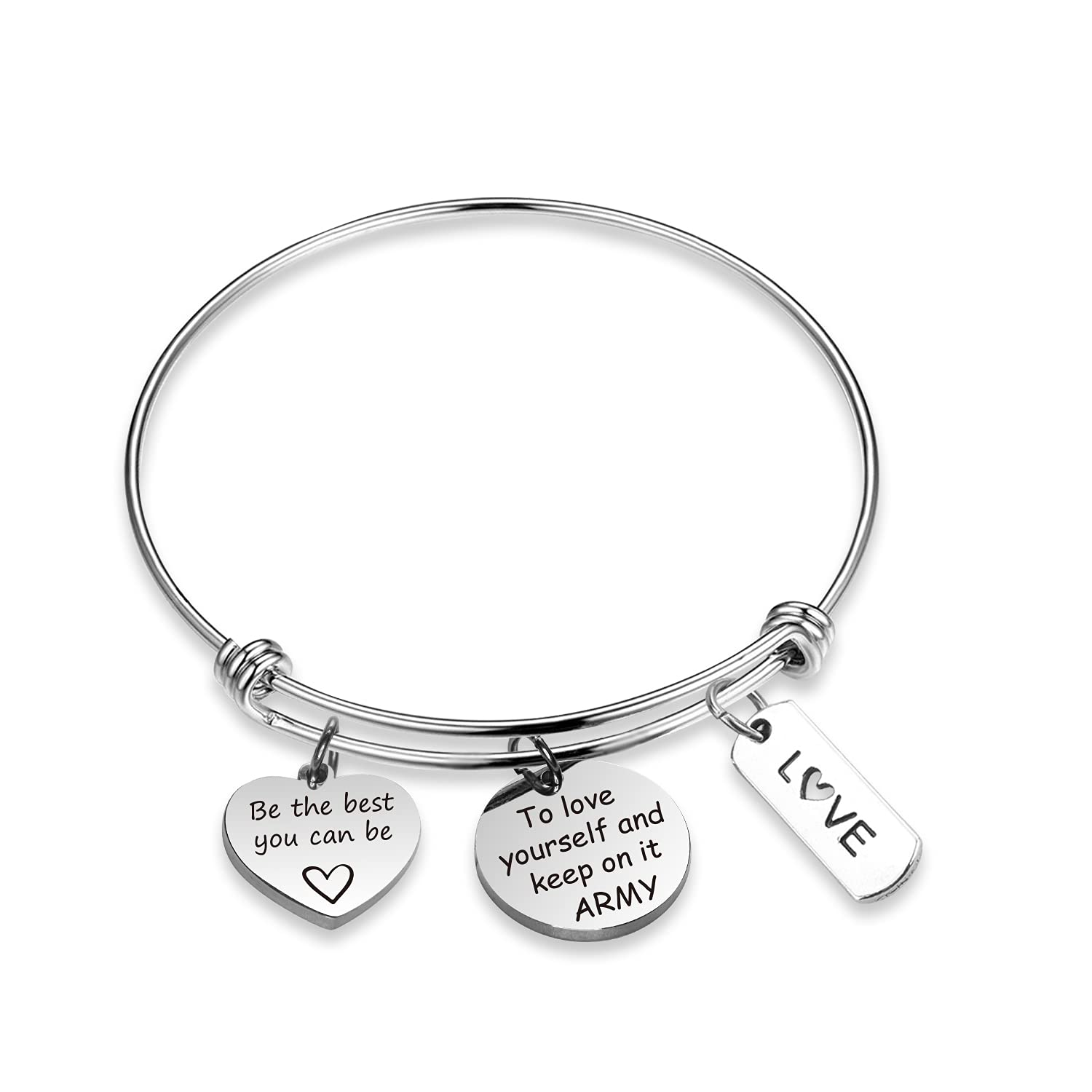 BTS Bangtan Boys Love Yourself Bracelet - Kpop BTS Fans Gift, ARMY Merchandise, BTS Group Gifts for Women & Men - Perfect for Concerts, Birthdays, and Kpop Fan Events