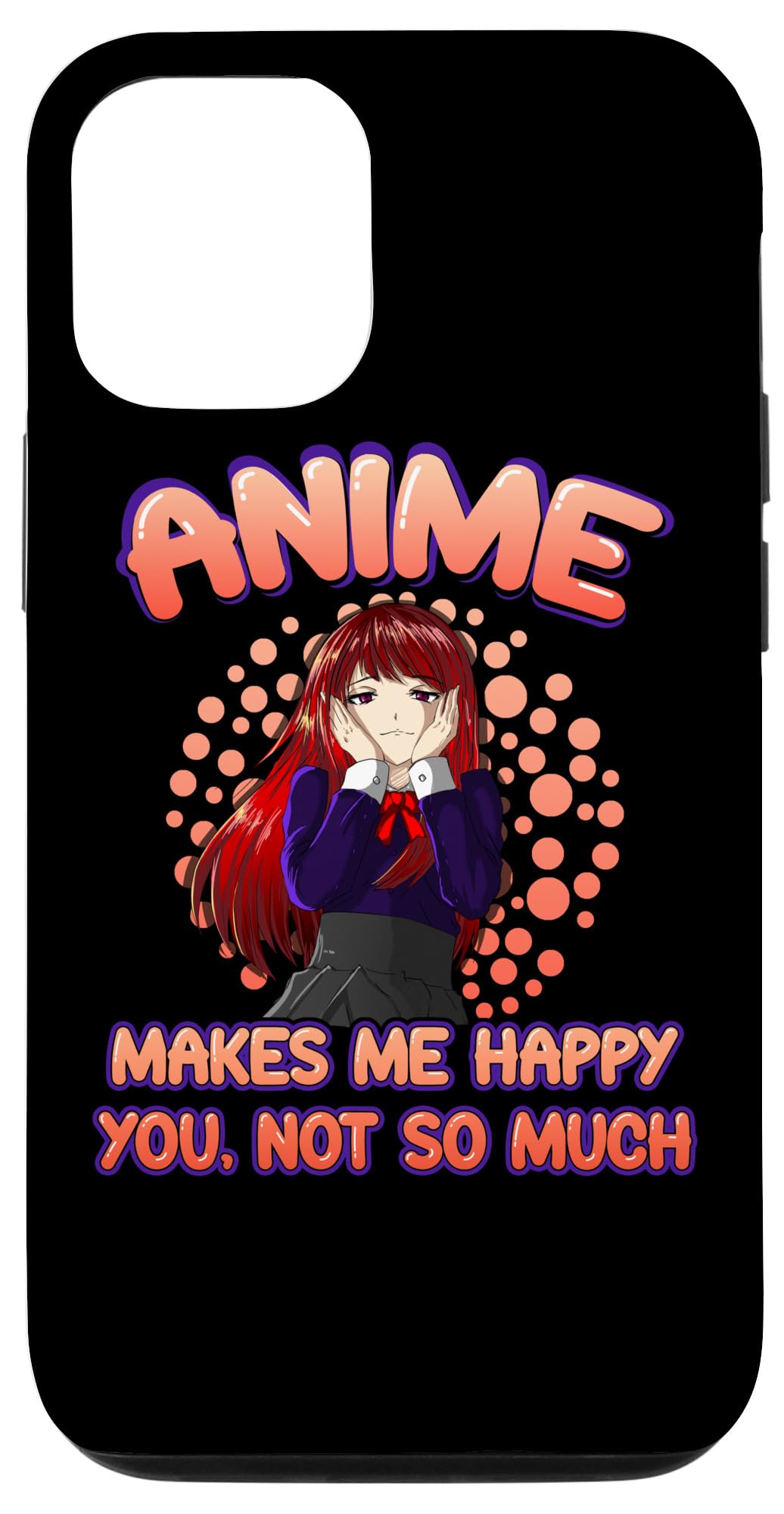 Funny Anime iPhone 12/12 Pro Case - 