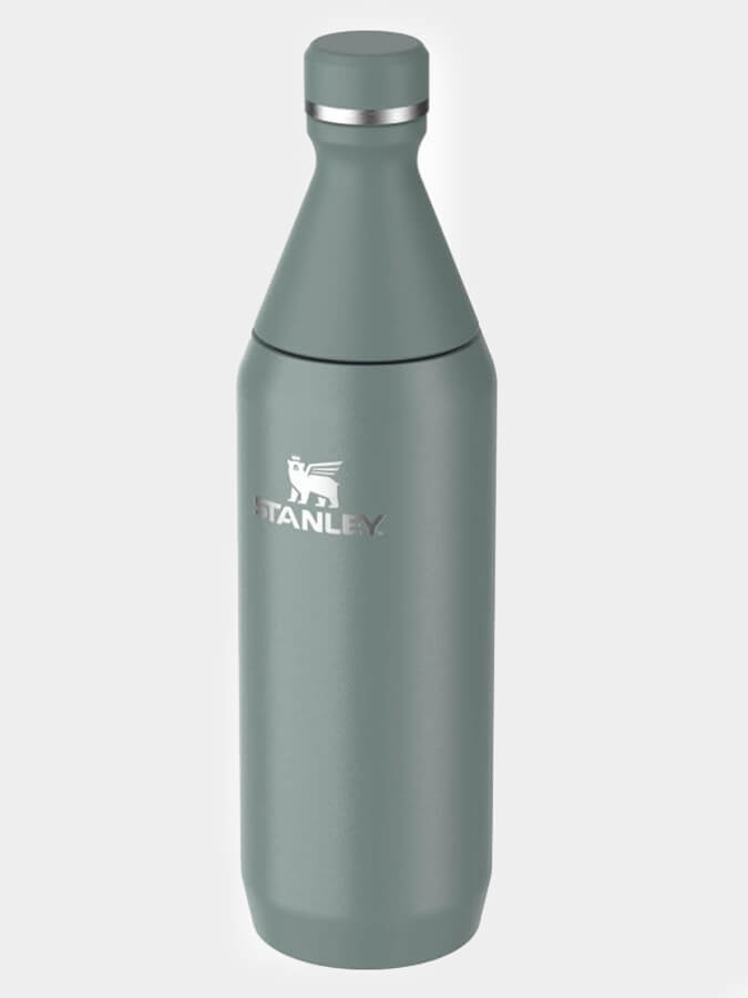 Stanley The All Day Slim Bottle (0.6L/20oz) - Insulated Stainless Steel Water Bottle for Hot & Cold Drinks - Perfect for Hiking, Gym, Office & Outdoor Activities