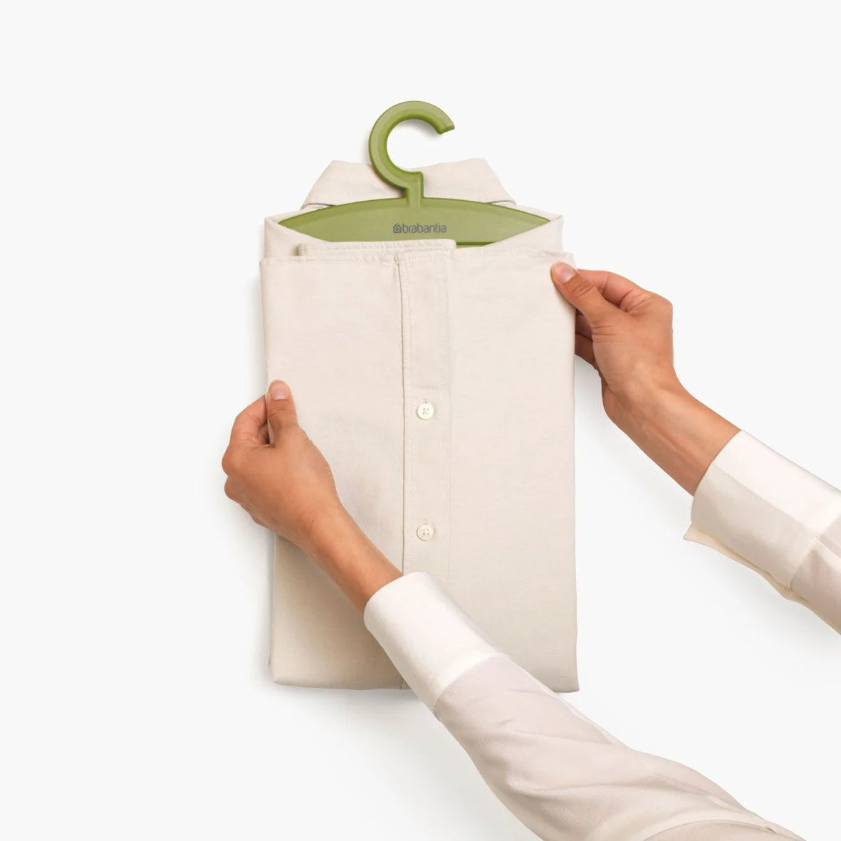 Foldable Laundry Folding Board - Mint Green Space Saving Clothes Organizer for Bedroom, Closet & Travel - Perfect for Neatly Folding Shirts, Pants & Towels