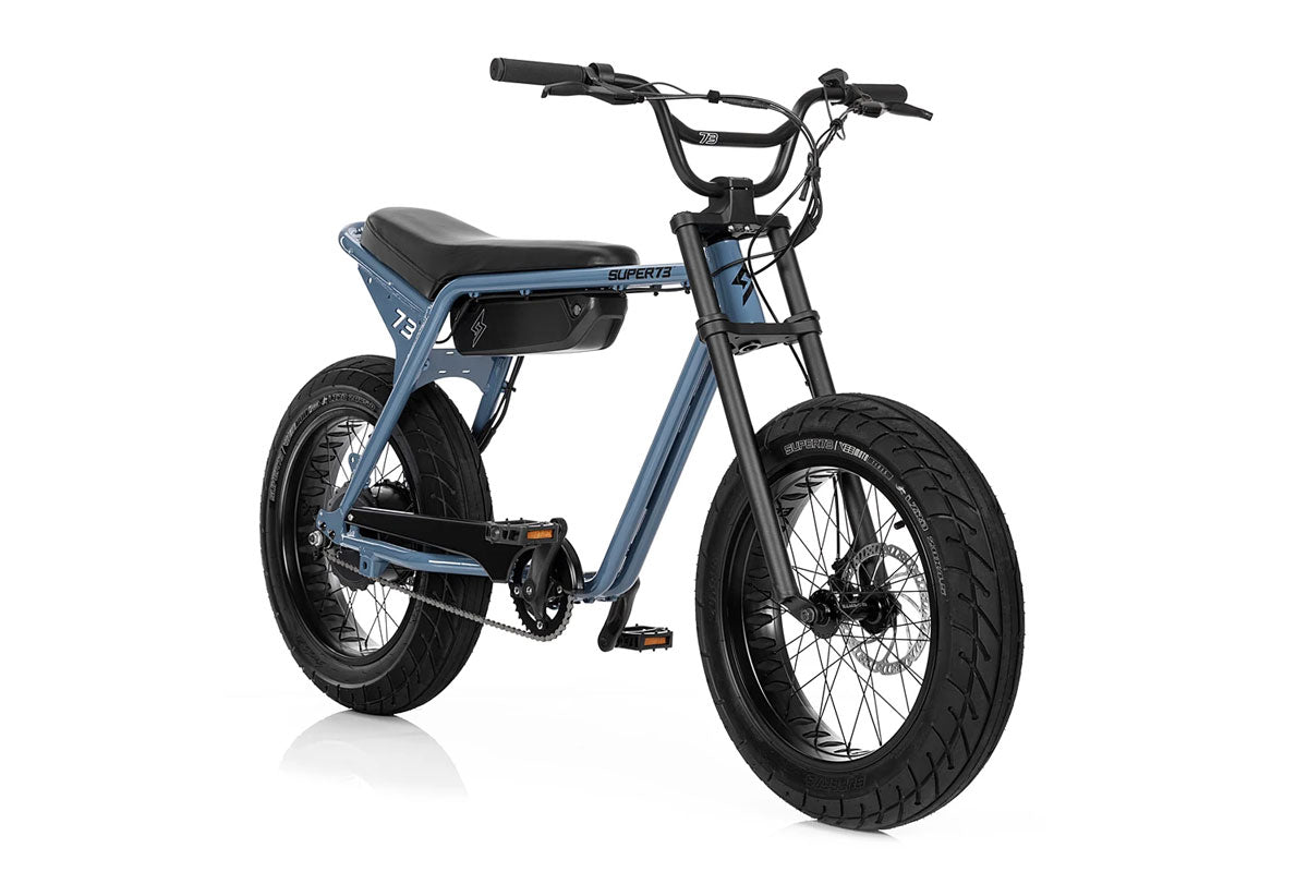 Super 73 ZX Panthro Blue Electric Bike - High-Speed Commuter & Off-Road E-Bike for Urban & Trail Adventures