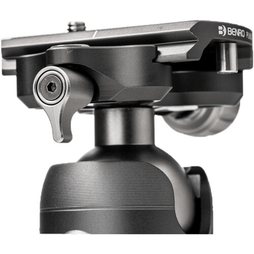 Benro VX30 Arca Swiss Style Aluminum Ballhead with PU60N Camera Plate - Professional Tripod Head for DSLR & Mirrorless Cameras - Perfect for Photography, Videography & Travel