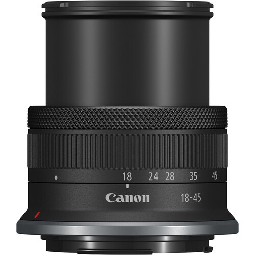 Canon RF-S 18-45mm f/4.5-6.3 IS STM Lens for EOS R Mirrorless Cameras - Compact & Lightweight Zoom Lens for Travel, Vlogging & Everyday Photography