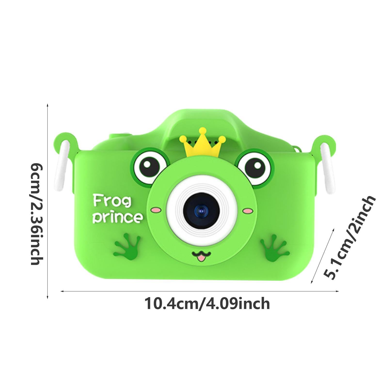 Kids Digital Camera 1080 HD - Cartoon Camera for Children, Fun & Easy-to-Use Toy Camera with HD Video - Perfect for Birthday Gifts, Travel, and Creative Play