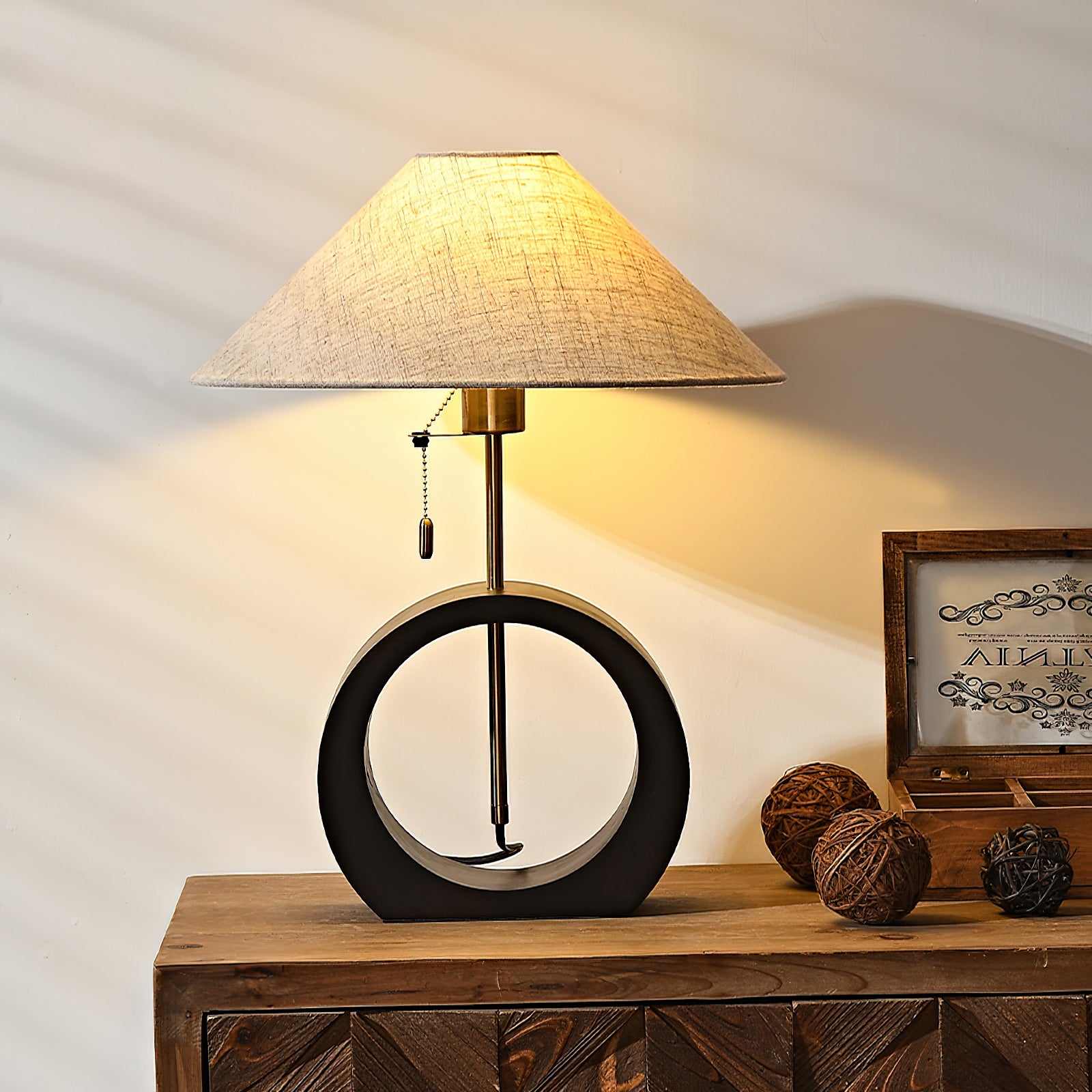 Nils Table Lamp - Modern LED Desk Light with Adjustable Brightness for Home Office, Bedroom & Study Room | Perfect for Reading, Working & Nightstand Use
