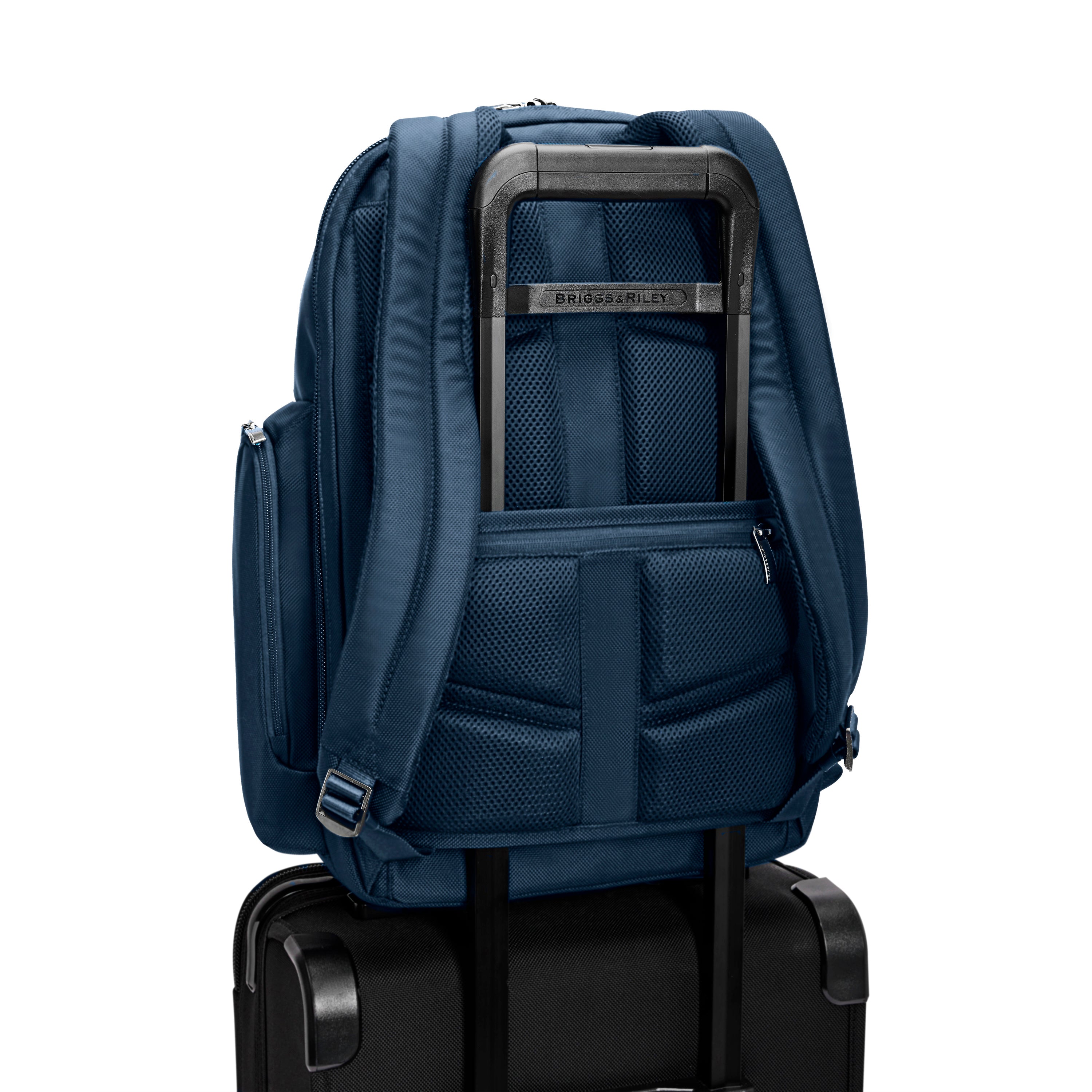 Briggs & Riley @work 2.0 Medium Cargo Backpack - Durable Laptop Backpack for Work & Travel - Water-Resistant Business Backpack with Multiple Pockets - Perfect for Commuting, Office & Business Trips