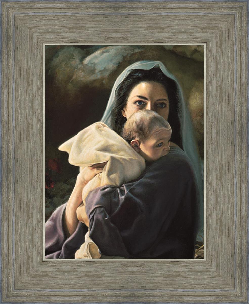 Be It Unto Me Religious Painting by Liz Lemon Swindle - Inspirational Christian Art for Home, Church & Office Decor