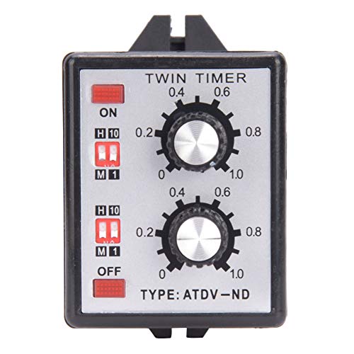 Timer Relay for Smart Home - Energy Saving, Stable & Accurate Intelligent Control with Removable Shell | Automated Circuit Control for Lighting, HVAC & Appliances