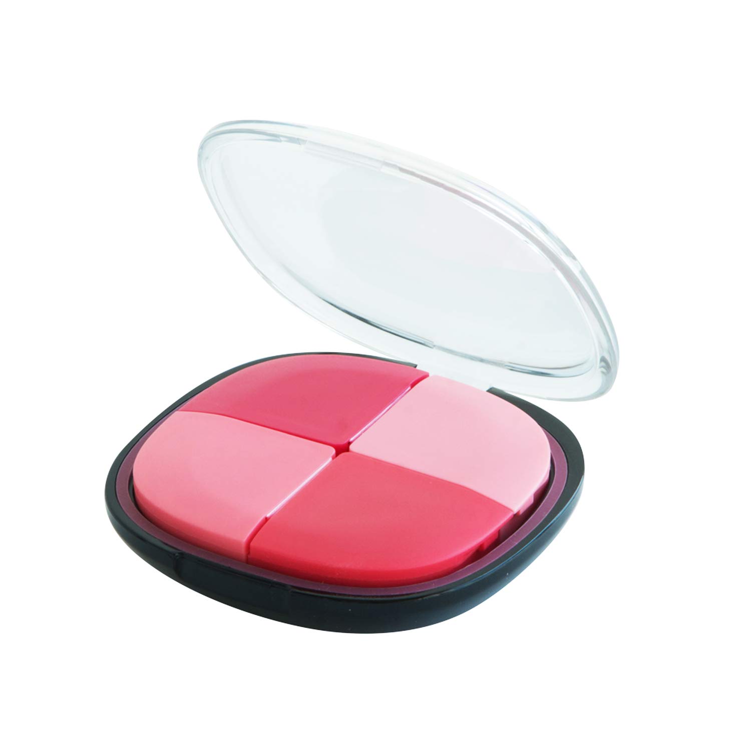 Portable Travel Pill Organizer with Independent Chambers - Moisture Proof & Odor-Free Daily Medicine Storage Box - Compact Pocket Pill Case for Easy Carry (Rose) | Perfect for Travel, Work, and Home Use