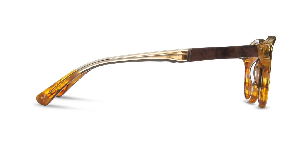Shwood Francis Acetate Sunglasses - Canyon/Elm Burl/Brown Frame - UV Protection Polarized Lenses - Stylish Retro Shades for Outdoor Activities, Driving & Travel
