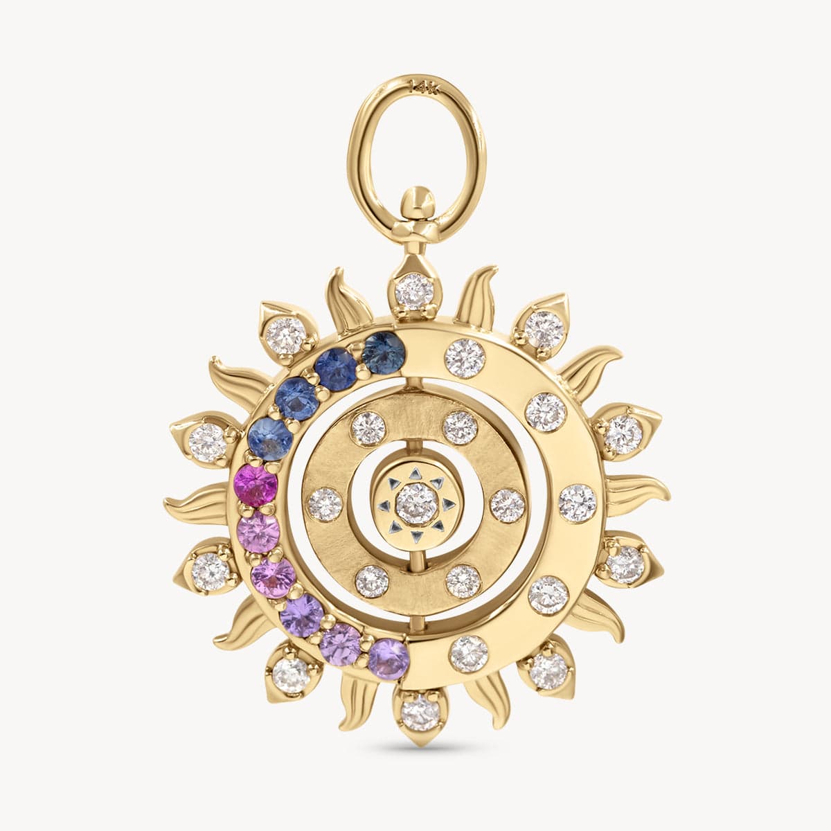 Personalized Zodiac Flip Pendant Necklace - Tell Your Story with Custom Horoscope Jewelry | Perfect for Birthday Gifts, Anniversary Presents & Everyday Wear