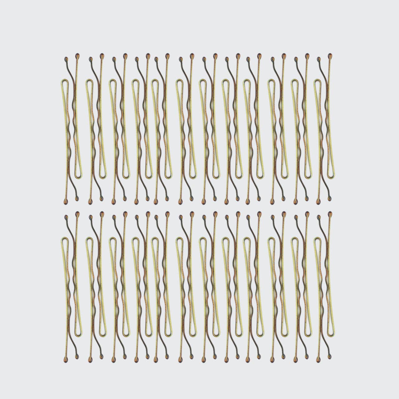 45-Piece Brown Bobby Pins for Hair Styling - Secure Hold for Updos, Braids & Everyday Hairstyles (Essential Hair Accessories)