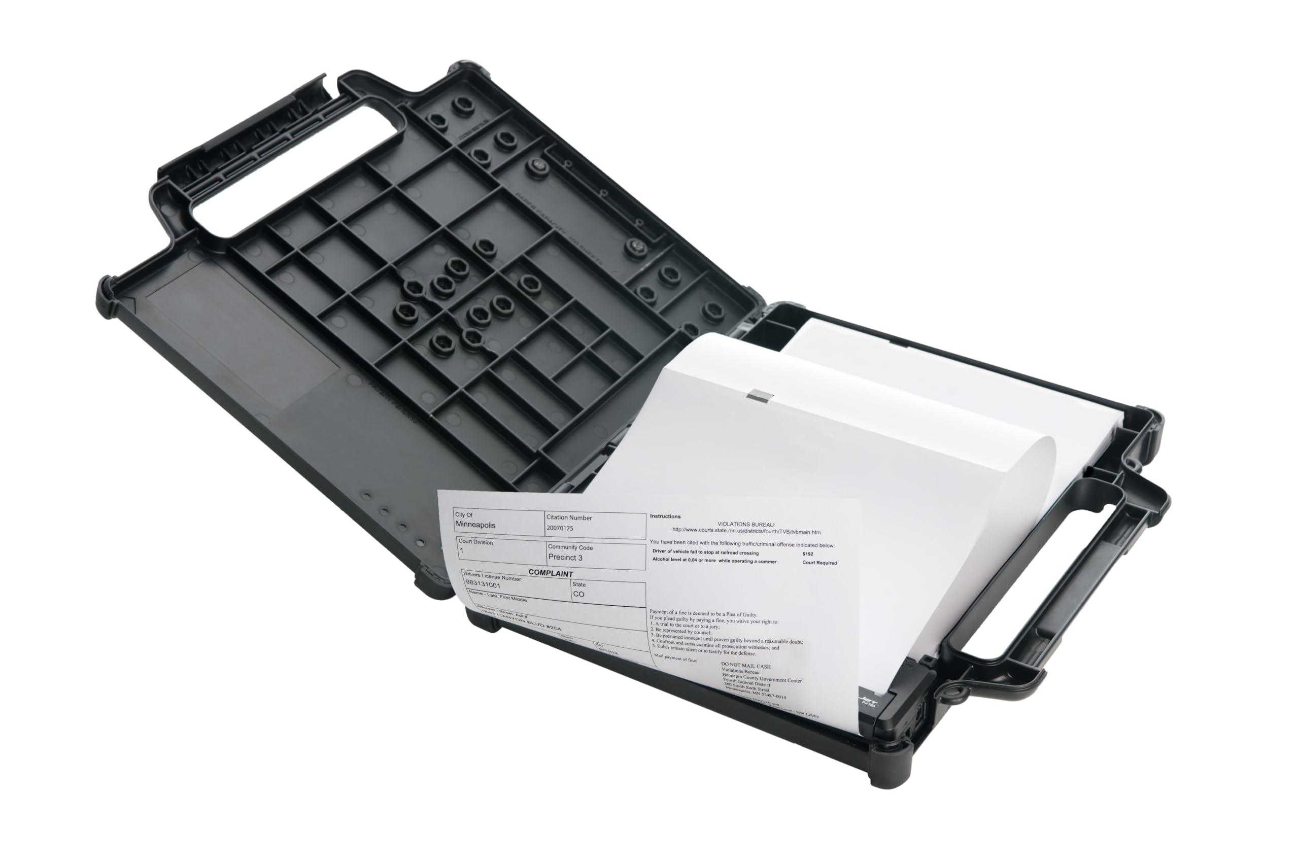 Brother Rugged Bi-fold Carrying Case for Brother Printers - Durable Protection for Office, Travel & On-the-Go Printing Needs