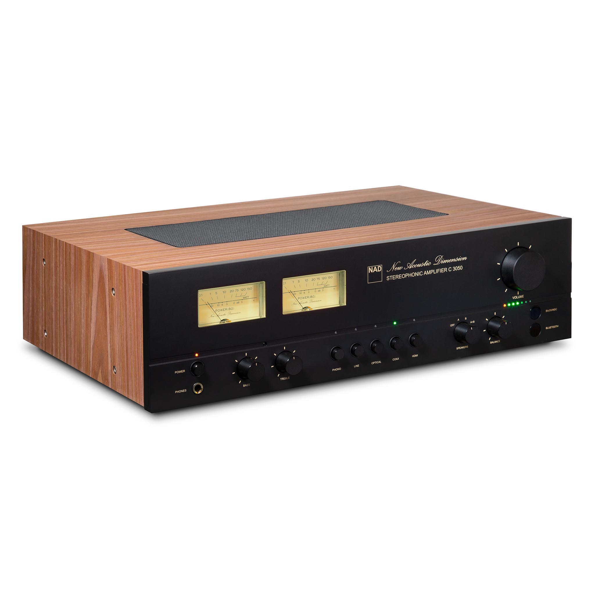 NAD C 3050 Stereo Integrated Amplifier - High-Fidelity Audio System for Home Theater & Music Listening | Perfect for Vinyl Records, Streaming & Hi-Fi Speakers