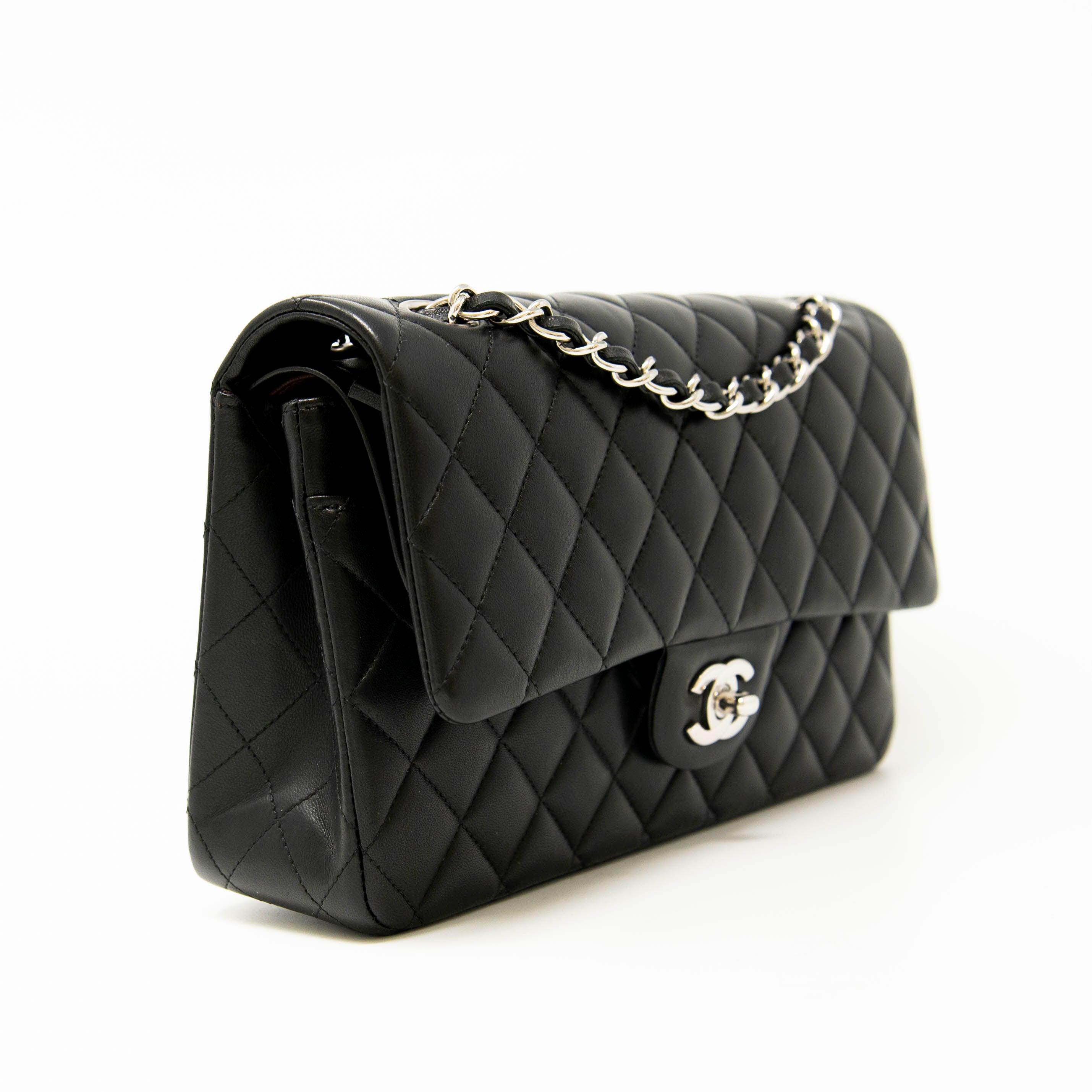 Chanel Black Medium Classic Flap Bag - Timeless Luxury Handbag for Women | Perfect for Work, Evening Events & Special Occasions