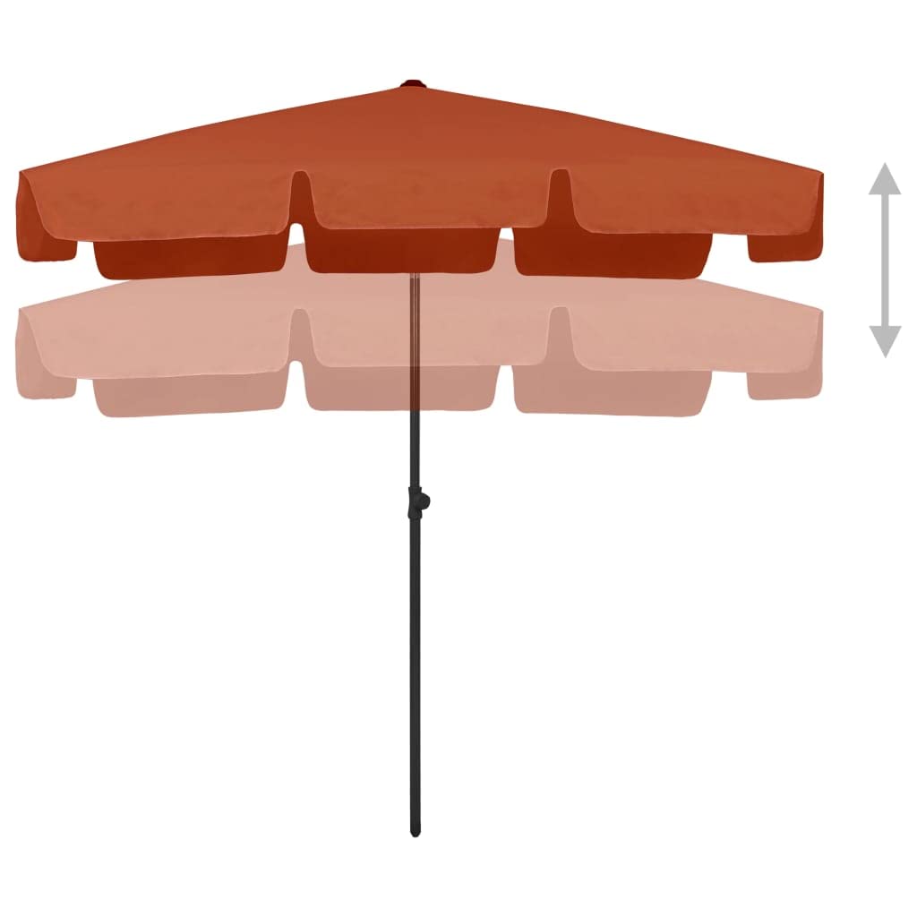 CHARMMA Large Beach Umbrella 78.7