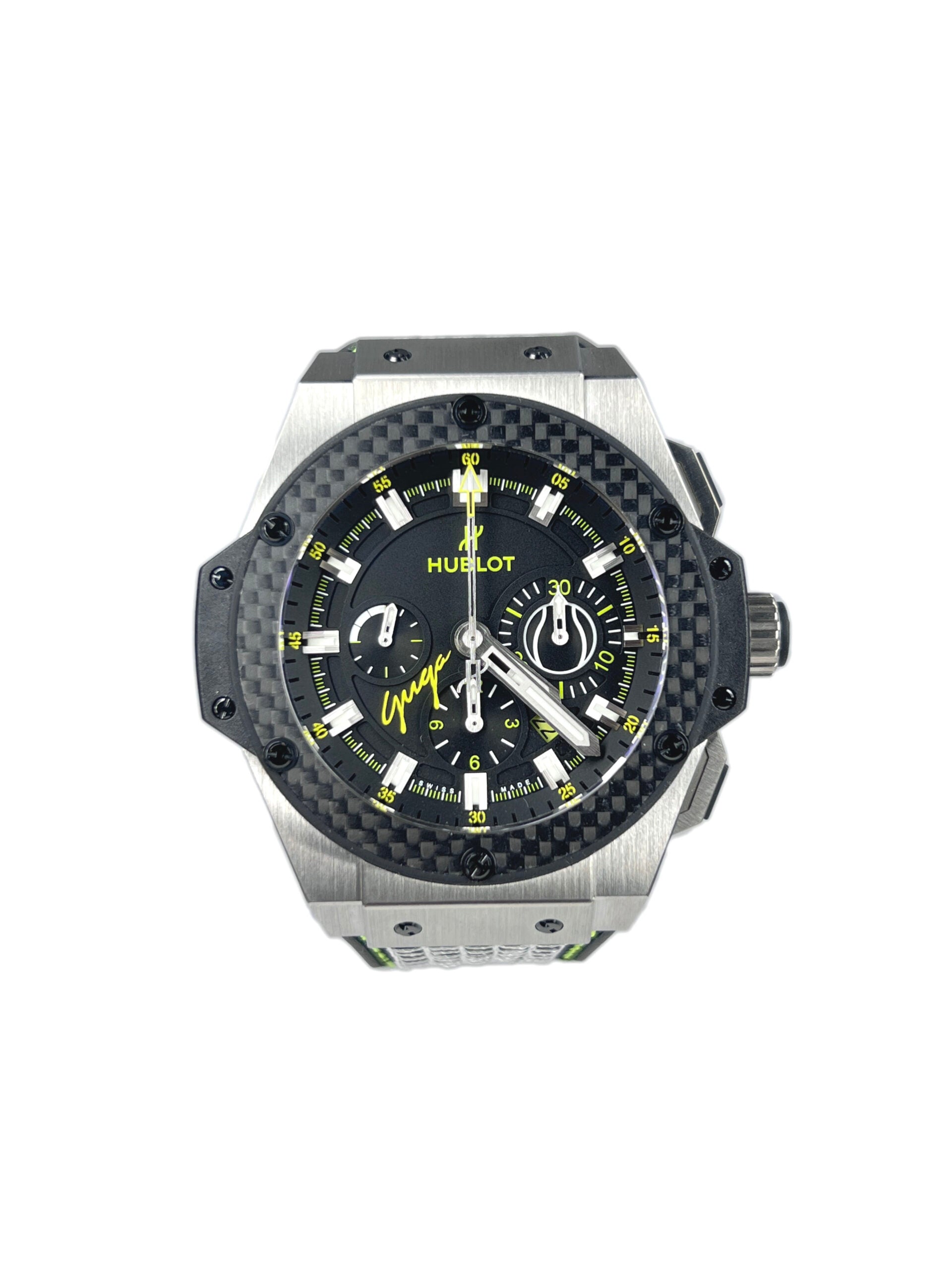Hublot Big Bang King Power Guga Titanium Limited Edition Men's Luxury Watch - Premium Swiss Chronograph for Sports & Formal Occasions