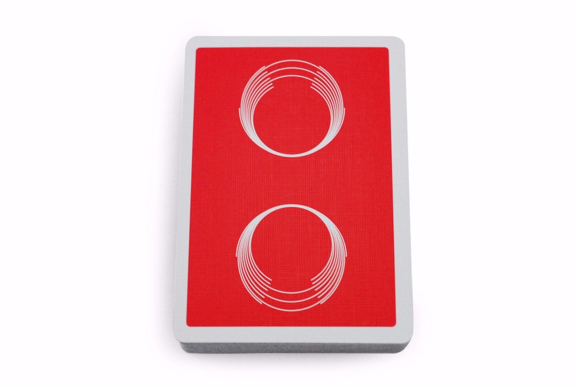 Saturn Red October Playing Cards - Premium Deck for Poker, Magic Tricks & Card Games | Perfect for Casino Nights, Poker Parties & Collectors