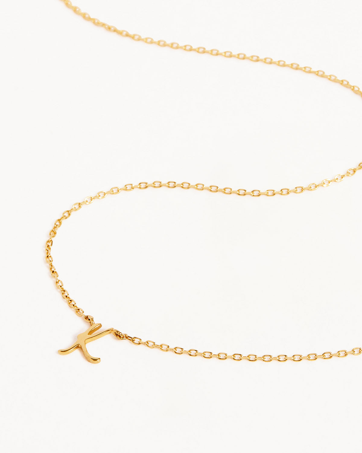 14K Solid Gold Love Letter Necklace for Women - Personalized Romantic Jewelry Gift for Her - Perfect for Anniversaries, Valentine's Day & Special Occasions