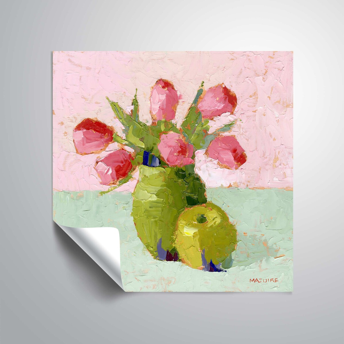 Serene Removable Wall Art Mural - Self-Adhesive Peel & Stick Wallpaper - Perfect for Bedroom, Nursery, Living Room & Office Decor