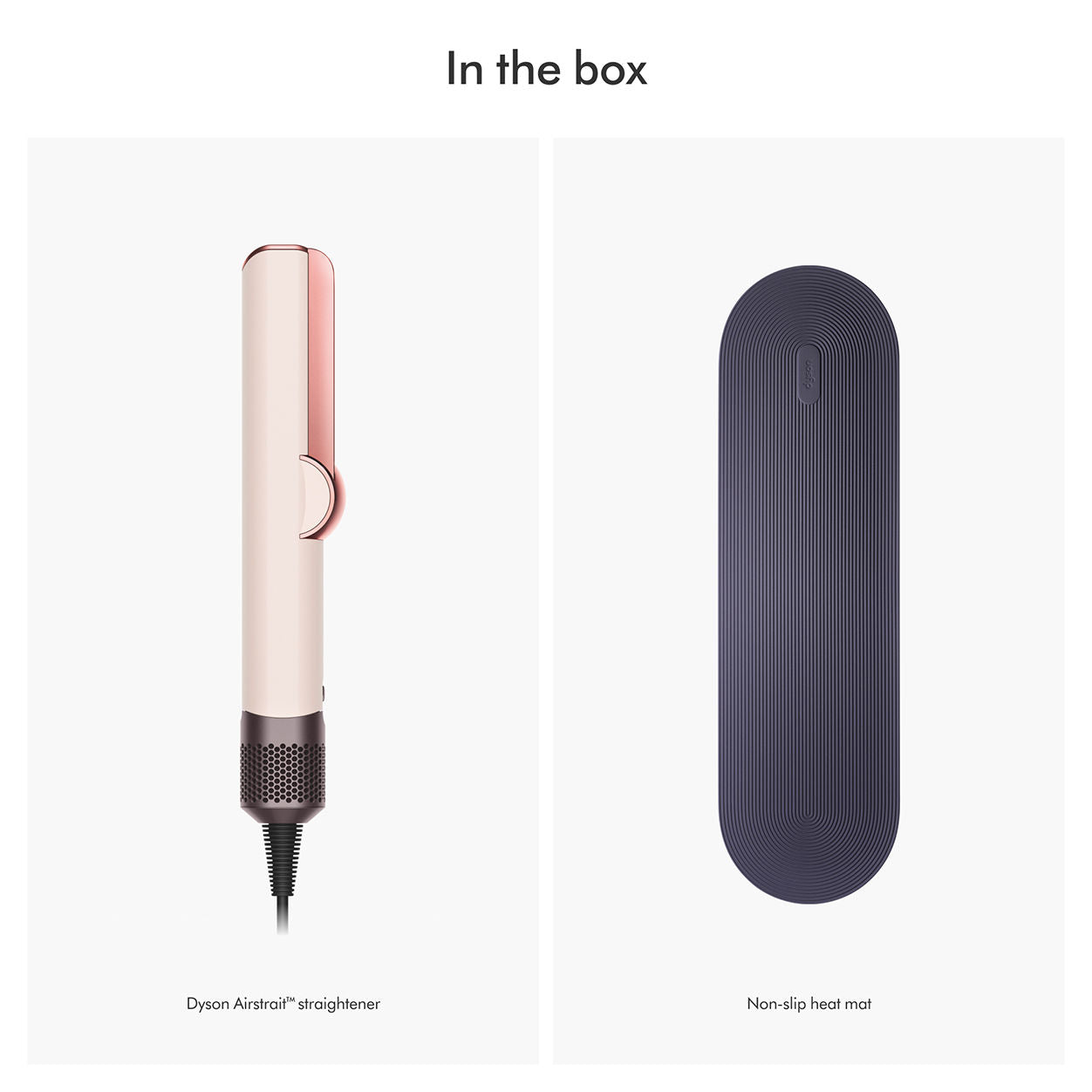 Dyson Airstrait Hair Straightener - Professional Ionic Ceramic Flat Iron for Smooth, Frizz-Free Styling | Perfect for Home Use, Travel & Salon Styling