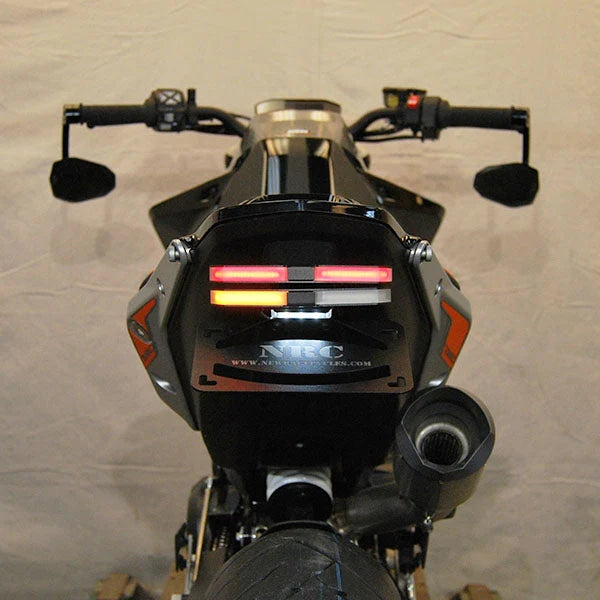KTM 790/890 Duke Fender Eliminator Kit (2018-2023) - Rear Tail Tidy License Plate Bracket for Motorcycle Customization & Street Legal Compliance