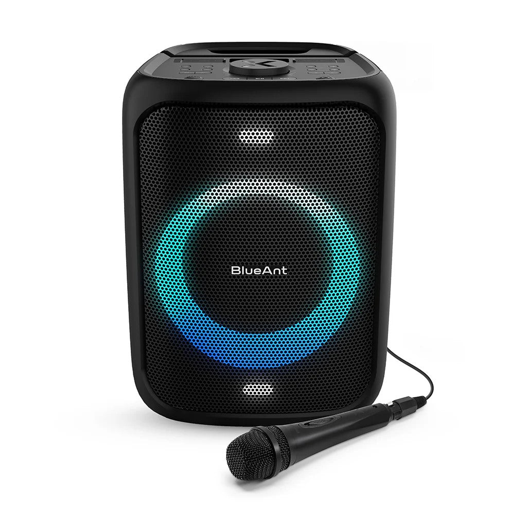 BlueAnt X5 Portable 60W Bluetooth Party Speaker - Powerful Wireless Sound for Outdoor Events, Beach Parties & Home Entertainment