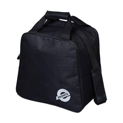 Premium Ebonite Rec Single Tote Black Bowling Bag for Men & Women - Durable & Lightweight Bowling Accessory for League Play, Practice & Tournaments