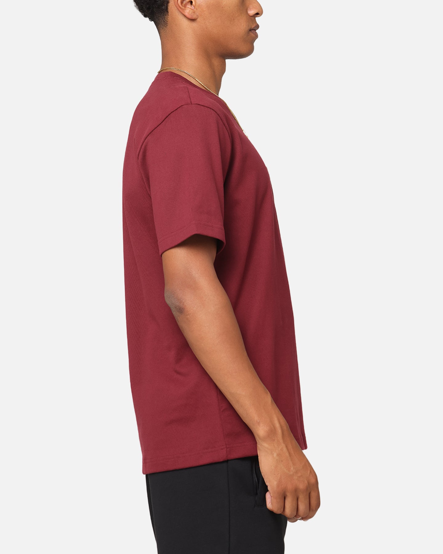 Adidas Men's Pocket T-Shirt - Shadow Red | Comfortable Casual Tee for Everyday Wear, Gym & Outdoors