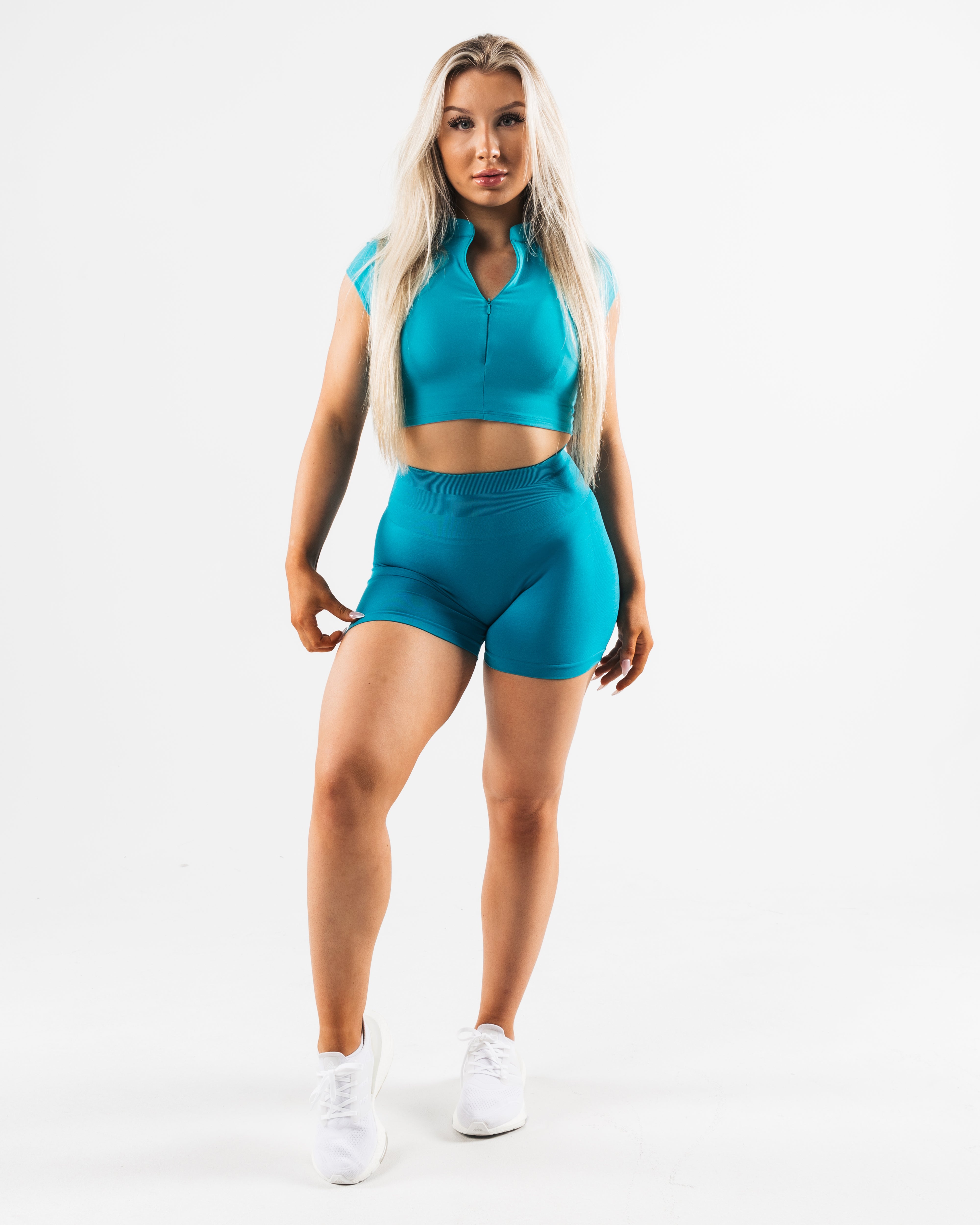 KDM Zip Front Sports Bra - Comfortable & Supportive Workout Top for Women | Perfect for Running, Yoga & Gym