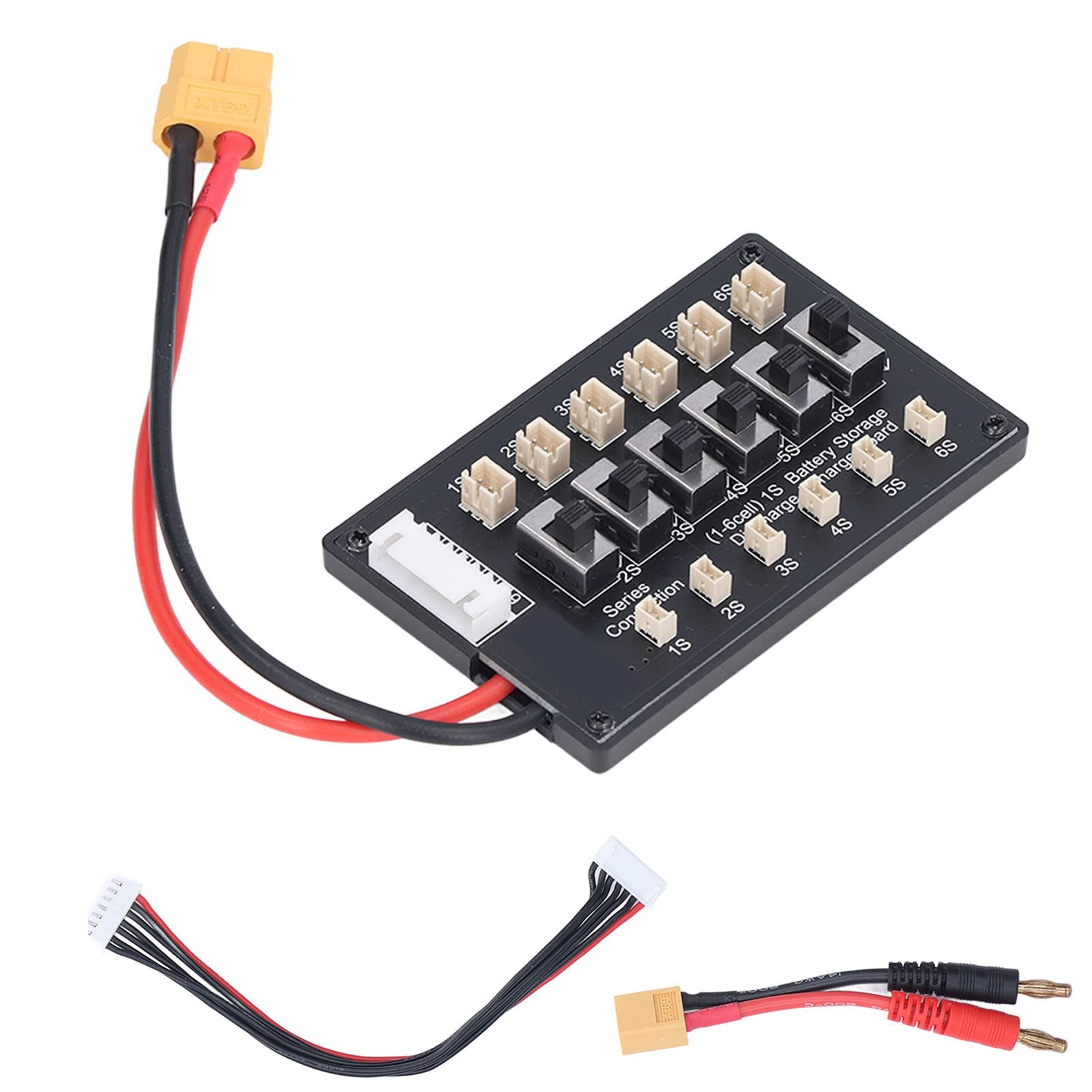 1S Lithium Battery Charger Module with Balance Cable - Low Deviation Charging Board for Cell Protection | Ideal for DIY Electronics, RC Drones, and Solar Power Systems