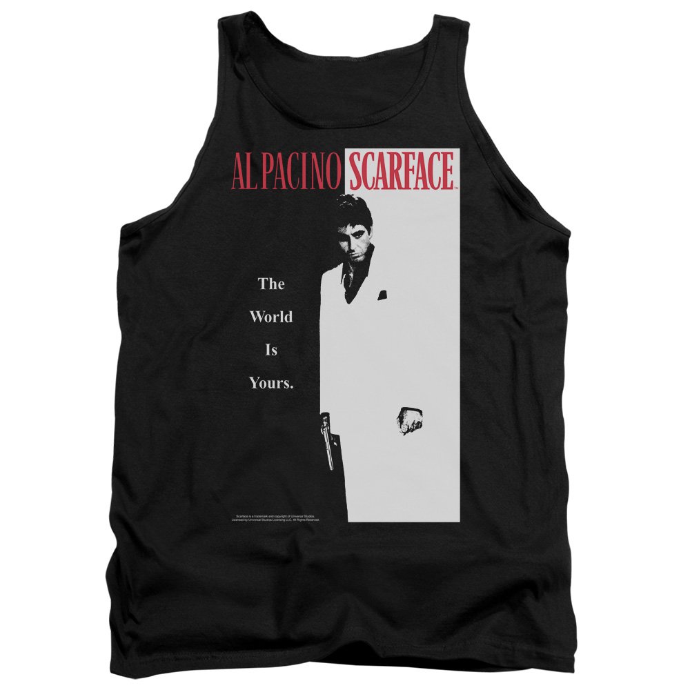 Scarface Classic Unisex Tank Top for Men & Women | Vintage Movie Graphic Tee | Casual Summer Wear & Street Style Outfit