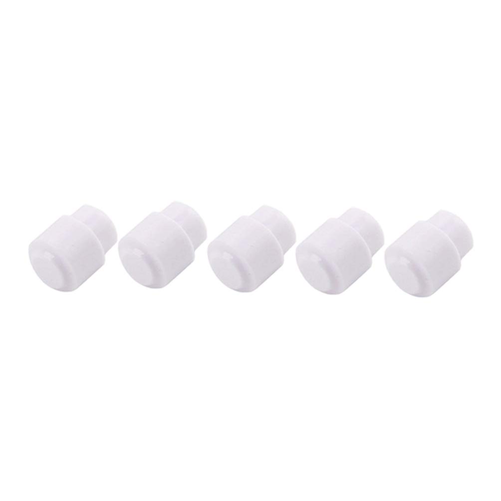 Exceart 5-Piece Black Guitar Selector Knob Caps - Big Head Switch Tips for DIY Bass & Electric Guitars - Perfect for Customizing, Repairing, and Upgrading Your Instrument