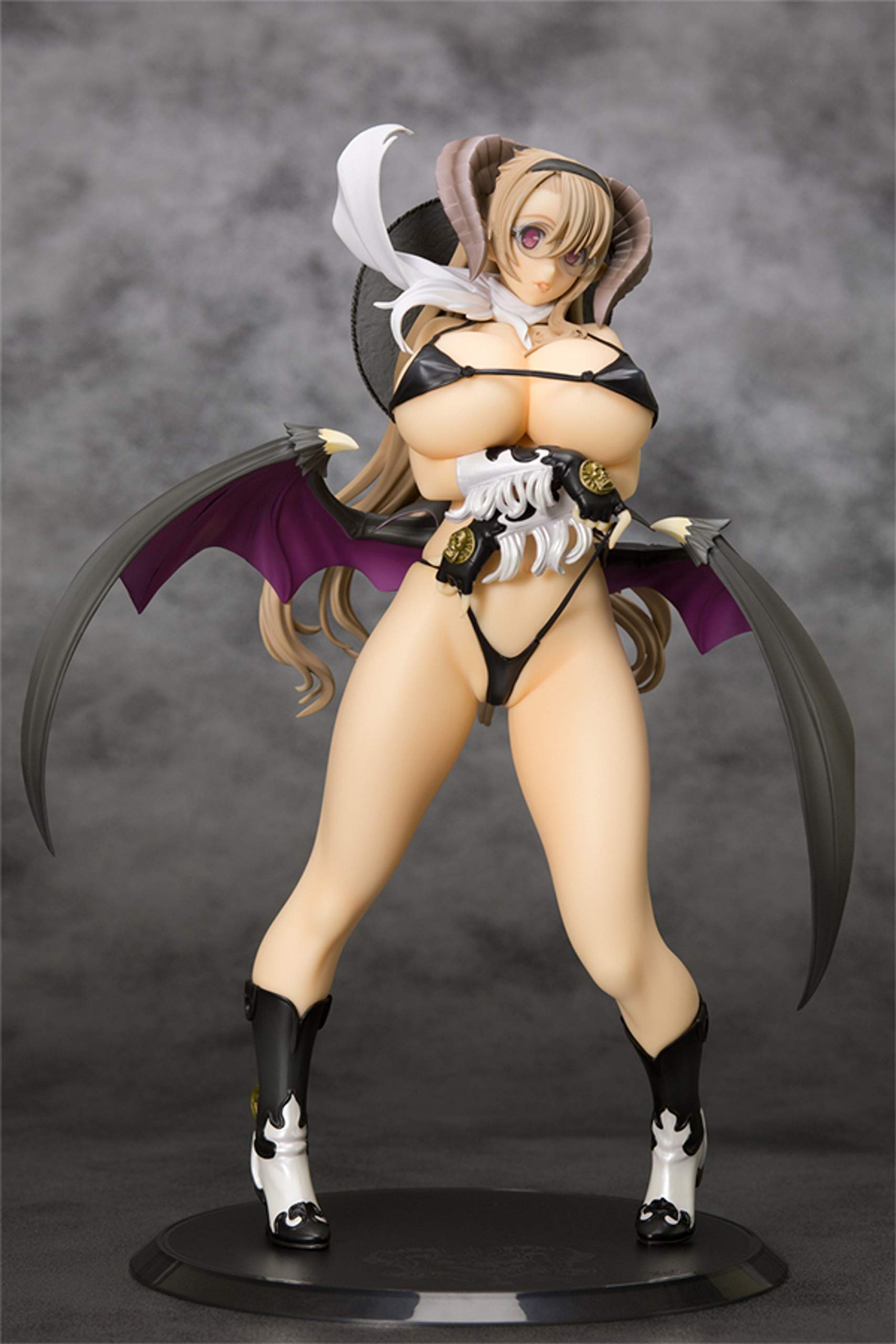 The Seven Deadly Sins: Mammon Swimsuit PVC Figure - Black Version (1:7 Scale) | Anime Collectible, Gift for Fans, Home & Office Display