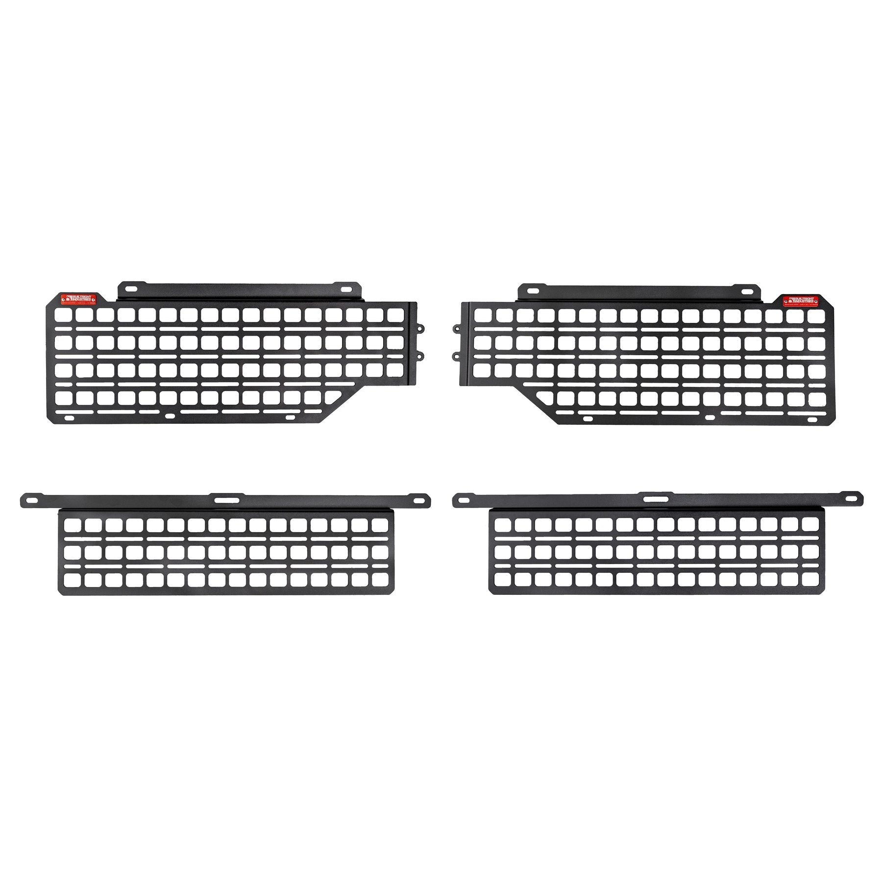 2005-2023 Toyota Tacoma BuiltRight Industries Bedside Rack System - 4 Panel Kit for Truck Bed Organization & Off-Road Gear Storage | Perfect for Camping, Overlanding & Work Site Equipment Management