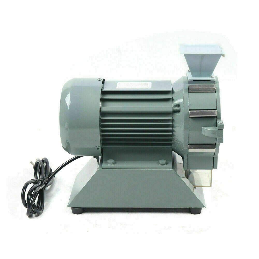 Electric Micro Plant Grinding Machine - 110V 1400R/Min Soil Pulverizer, Herb & Grain Grinder for Flour, Spices, Corn & Beans | Perfect for Home Baking, Organic Farming & DIY Powder Processing