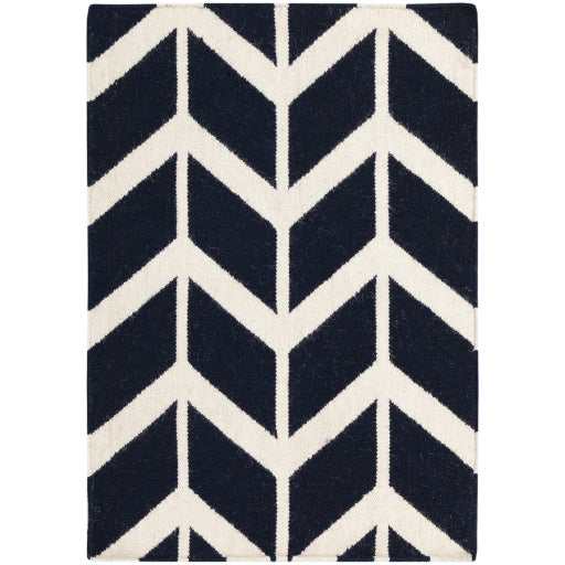 Premium Fallon Area Rug in Ink Blue - Soft & Durable for Living Room, Bedroom, or Office Decor