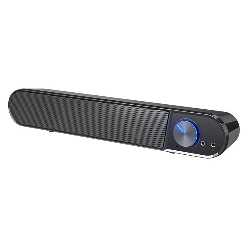 Wireless Bluetooth Speaker with USB 2.0 - Portable Soundbar for Computer, Desktop, TV, Gaming & Projectors | Plug & Play | Perfect for Home Theater, Office Meetings & Outdoor Parties (Model S7)