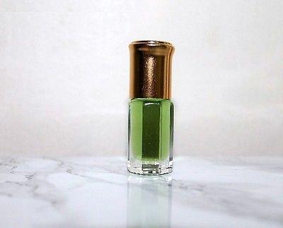 Pure Green Egyptian Musk Attar Oil - 3ml Intense Pheromone Perfume for Men & Women | Romantic Dates, Night Out, Special Occasions