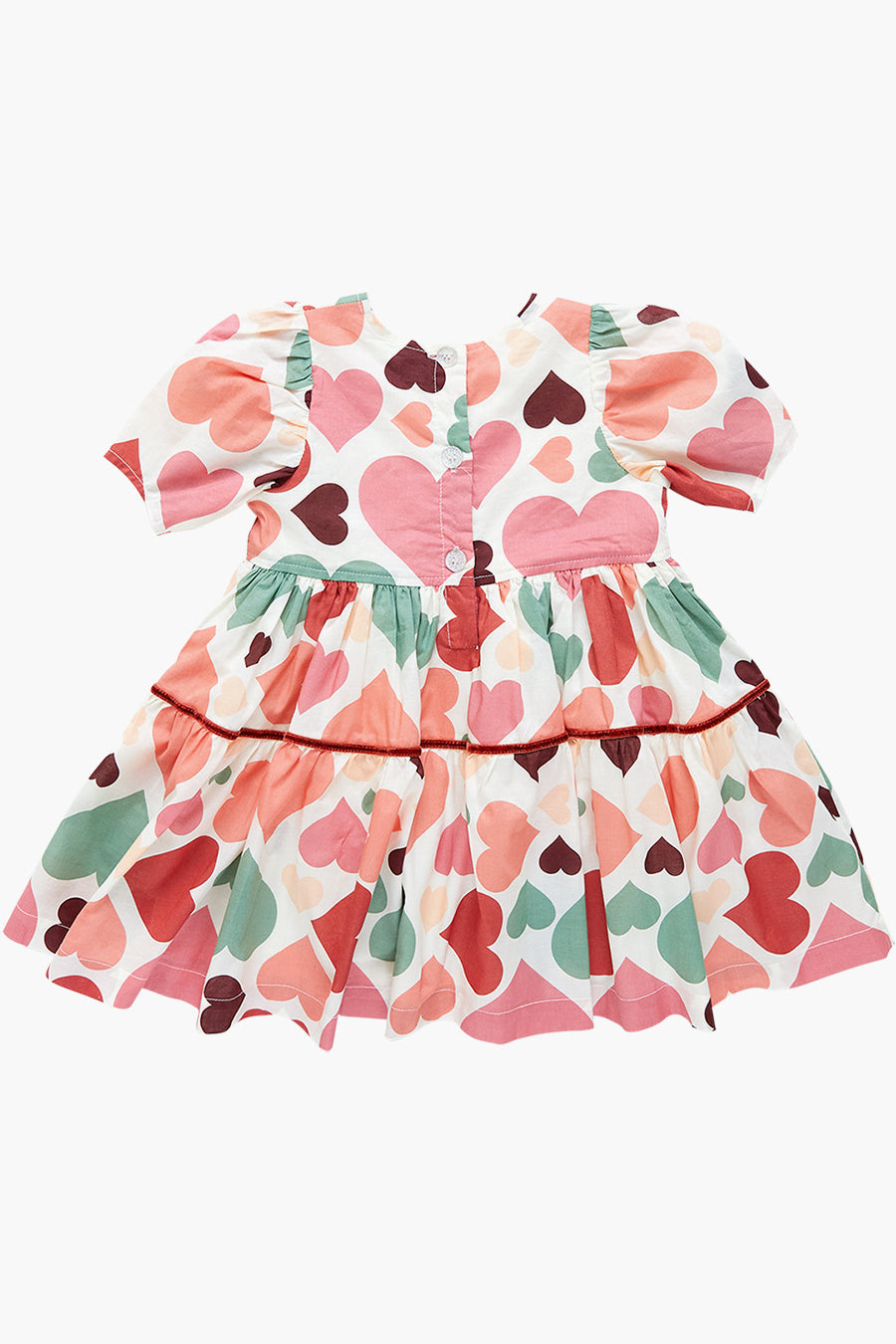 Girls Pink Chicken Julesy Dress - Cute & Comfortable Toddler Outfit for Parties, Playdates & Special Occasions