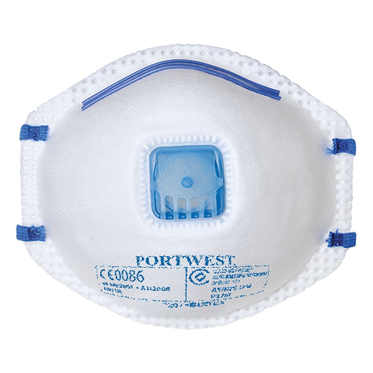 P2V Respirator Mask with Valve - 10 Pack | NIOSH Approved for Dust, Pollen & Allergies | Ideal for Construction, Woodworking & DIY Projects