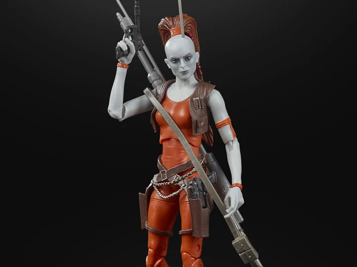 Star Wars The Black Series Aurra Sing Action Figure - The Clone Wars Collectible Toy for Fans & Display