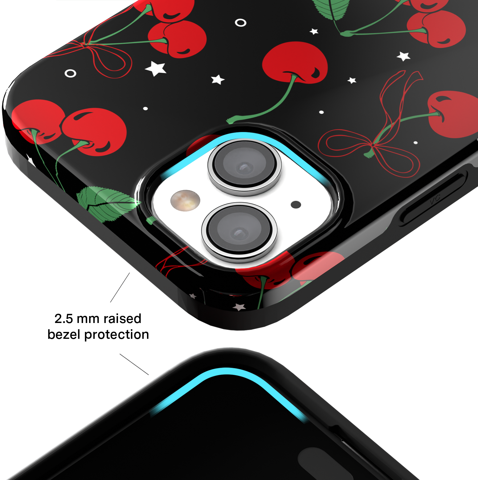Premium Cherry On Top iPhone Case - Cute & Durable Phone Cover for iPhone [Model] - Perfect for Everyday Use, Travel & Gifting