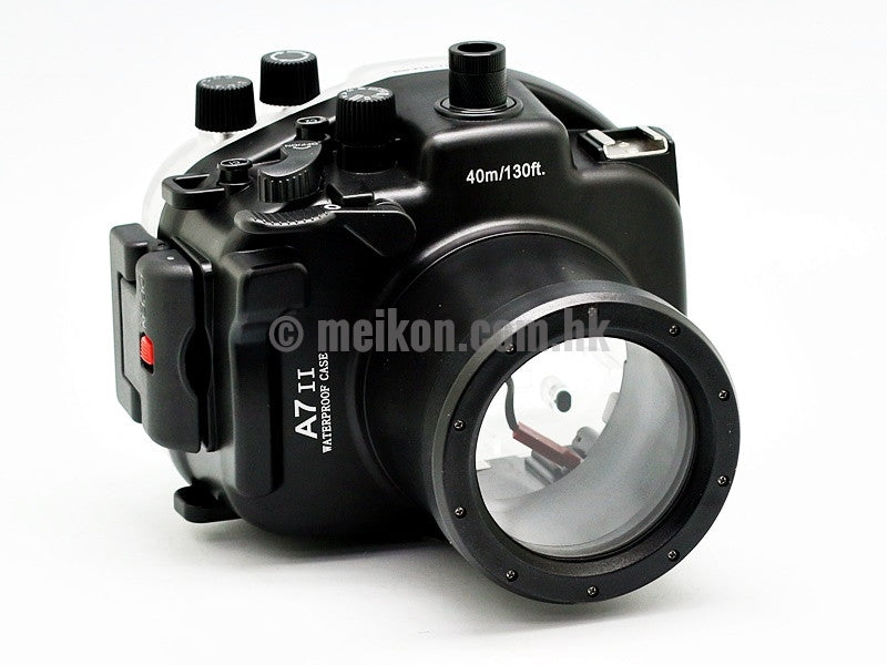 Sony A7 II 40m/130ft Waterproof Underwater Camera Housing Case for Scuba Diving, Snorkeling & Marine Photography