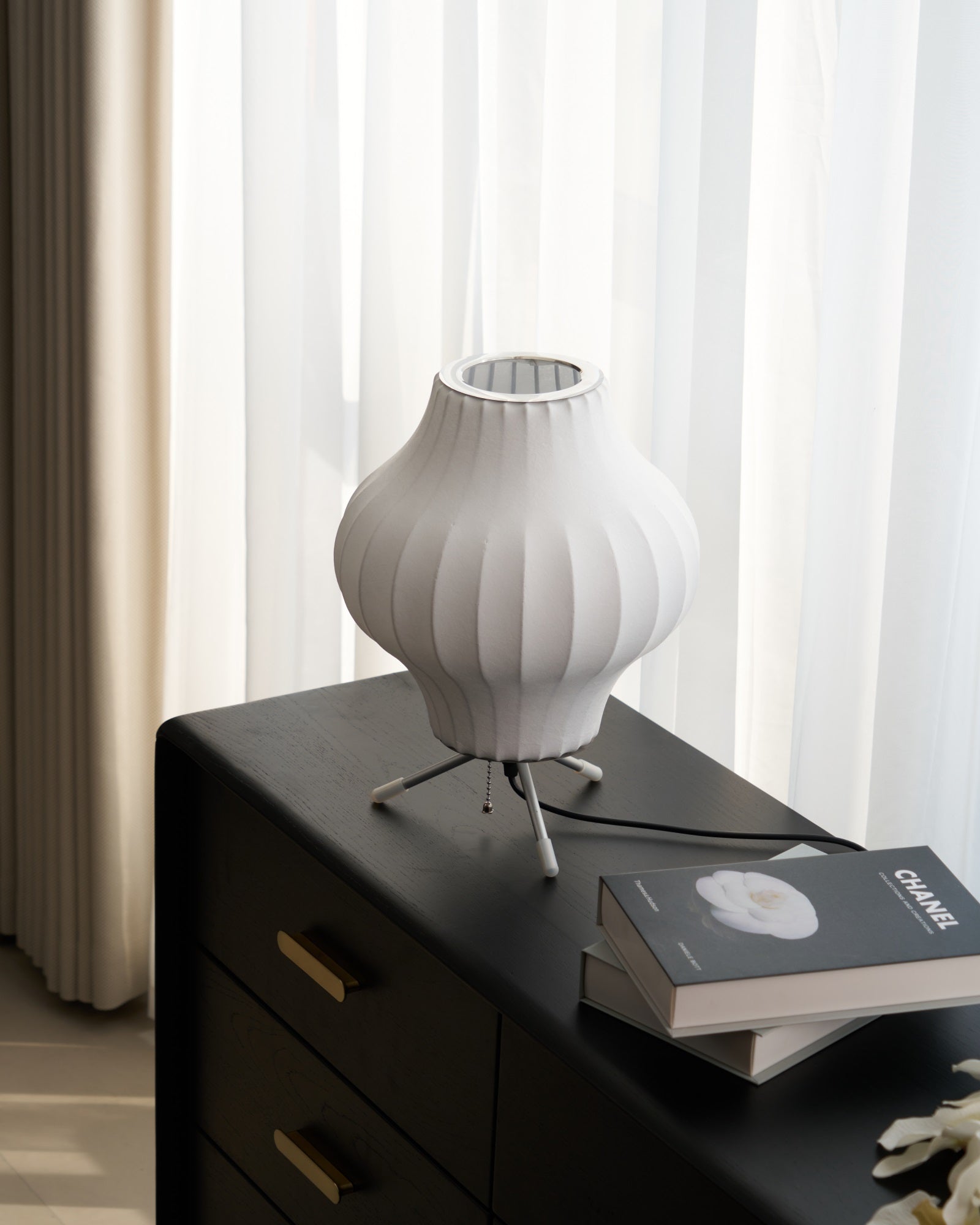 Nelson Tripod Table Lamp - Modern Adjustable Desk Light for Home Office, Bedroom & Living Room - Stylish Mid-Century Design with Warm Ambient Lighting