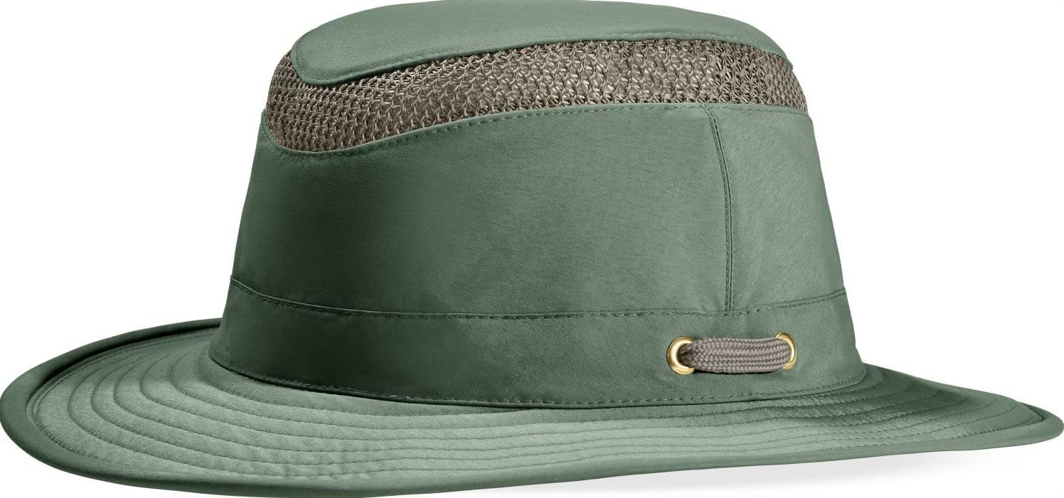 Tilley Men's Sun Hat - UPF 50+ UV Protection, Waterproof & Breathable Outdoor Adventure Hat for Hiking, Fishing, and Travel