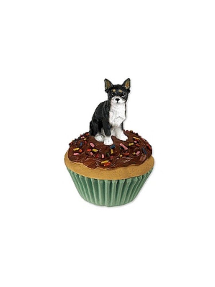 Black & White Chihuahua Dog Trinket Box - Cute Ceramic Jewelry Storage for Small Items - Perfect for Pet Lovers & Home Decor