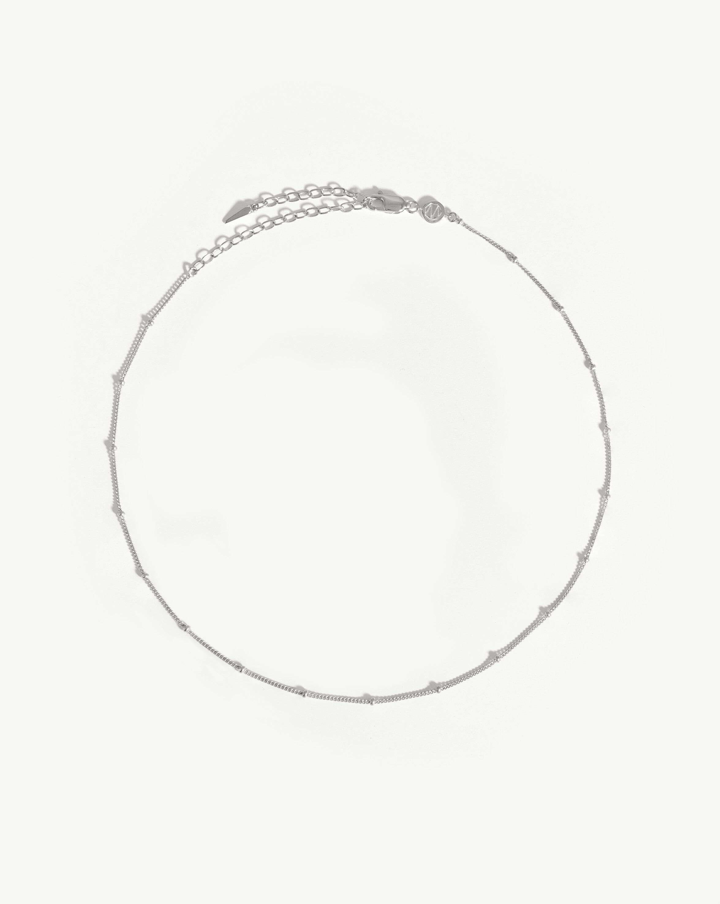 Stylish Bobble Chain Choker Necklace - 925 Sterling Silver Jewelry for Women | Perfect for Parties, Date Nights & Everyday Wear